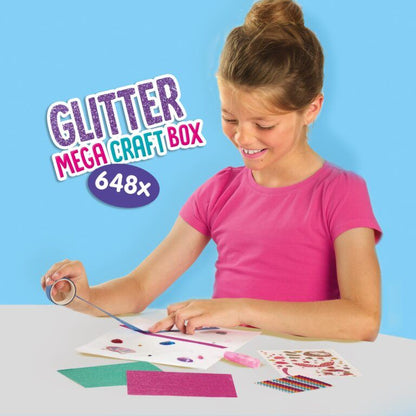 Glitter mega craft box