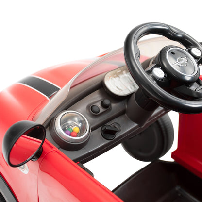 Mini Cooper Play Push Car - Red