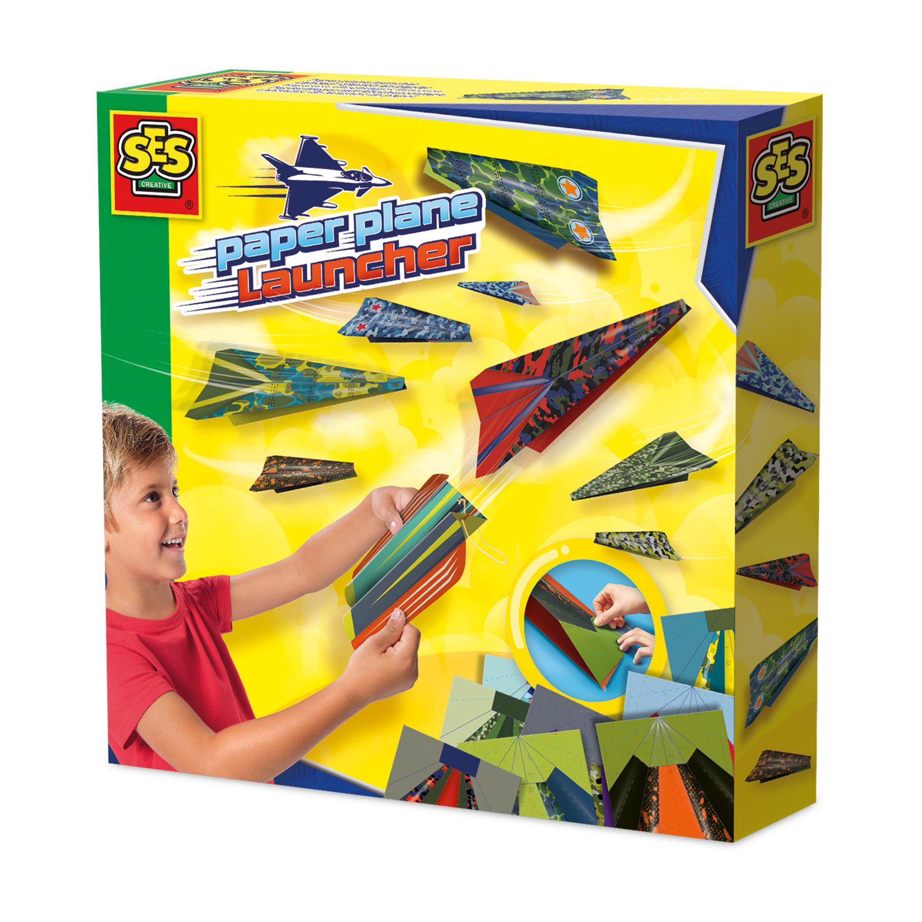 Paper plane launcher