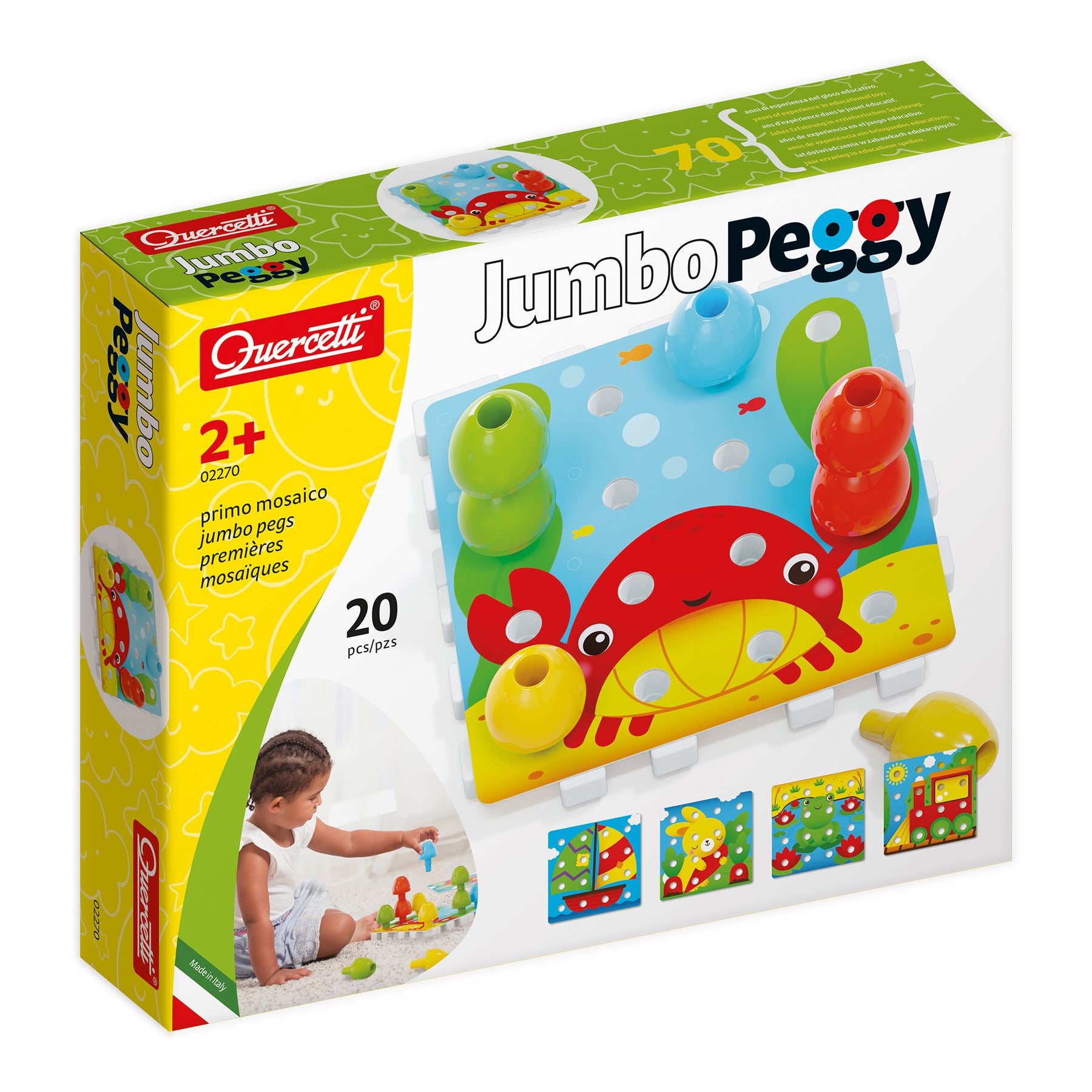 Jumbo Peggy - 20 Pieces