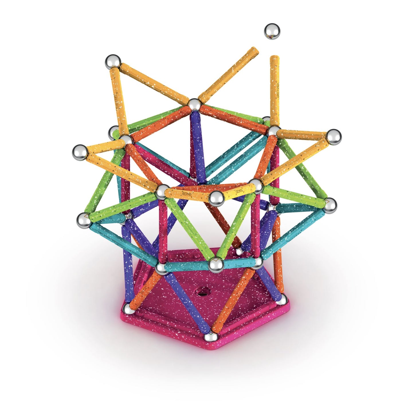 Geomag Classic Glitter Recycled 142 Pieces