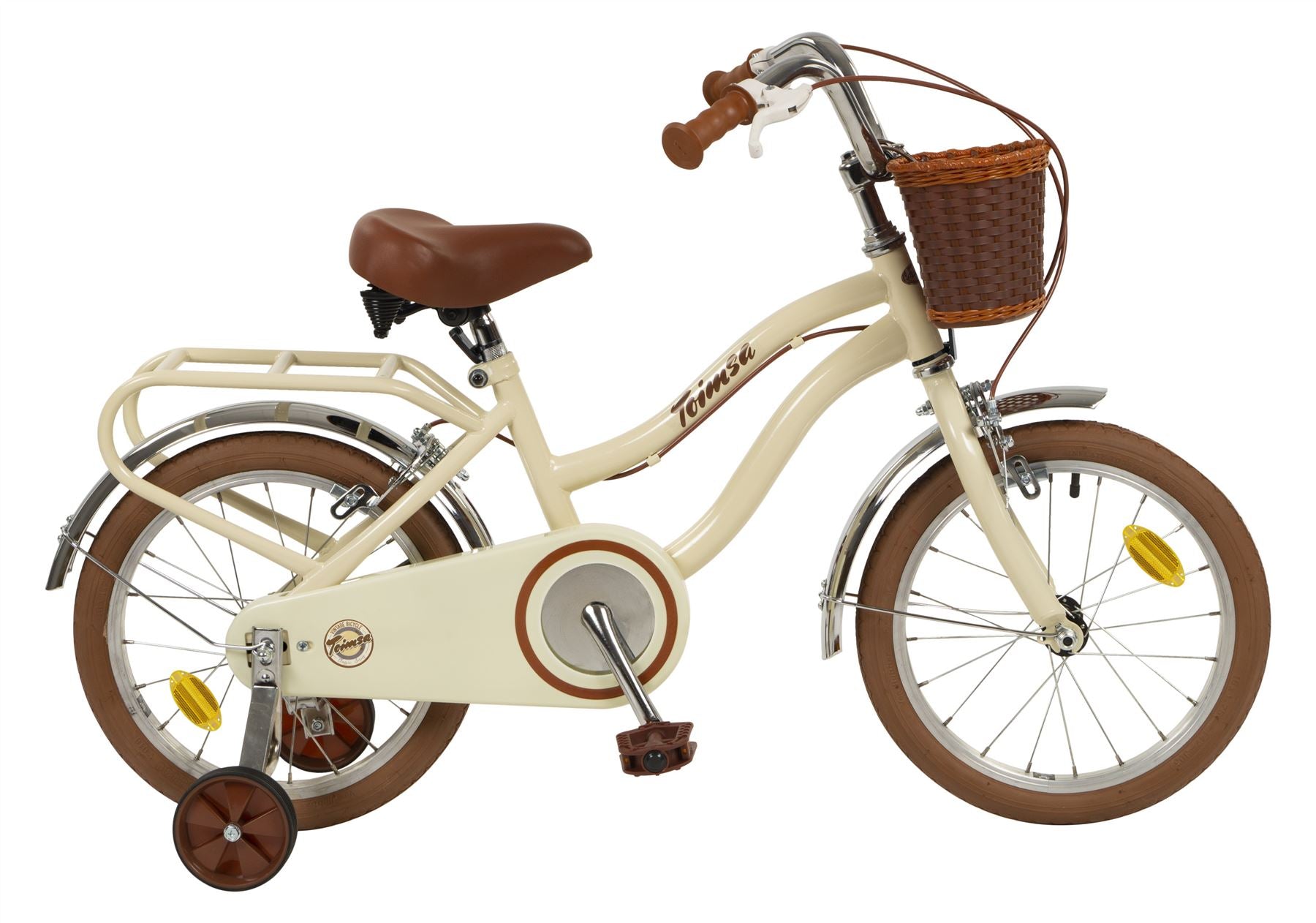 16"" Vintage Bicycle - Beige