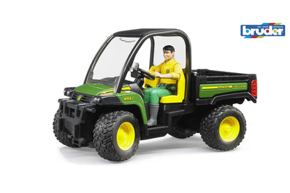 John Deere Gator XUV 855D with driver