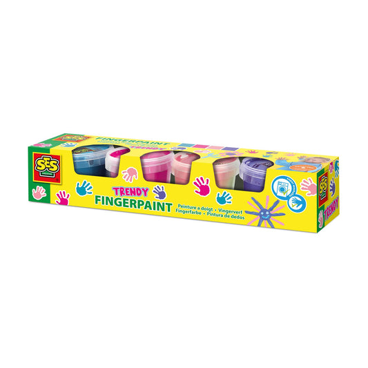 Fingerpaint 4 trendy colours x 110ml