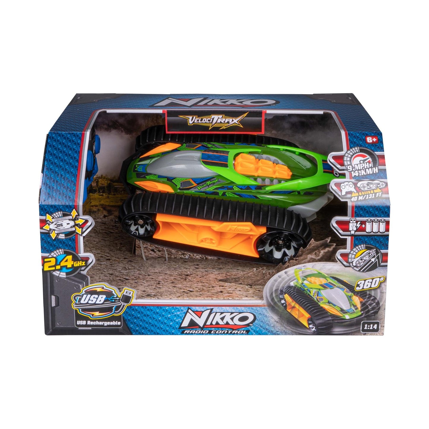 Nikko VelcoiTrax Green