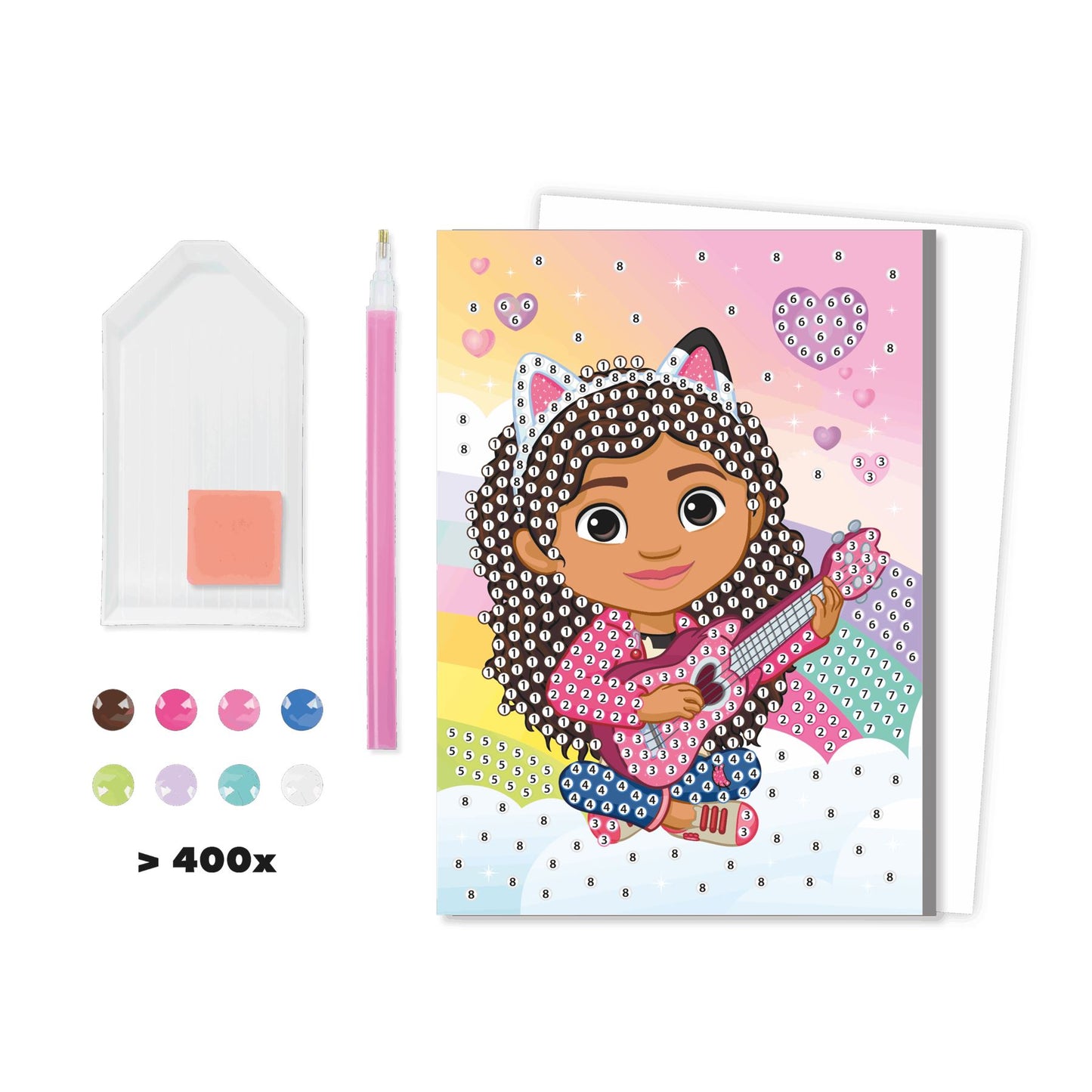 Gabby Dollhouse Diamond Painting Card and Envelope
