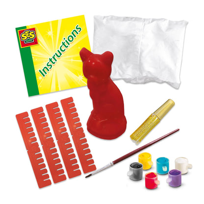 Casting and painting - Cat