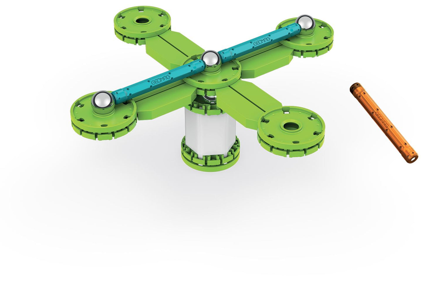 Geomag Mechanics Gravity Motion Magnetic Compass - 35 Pieces