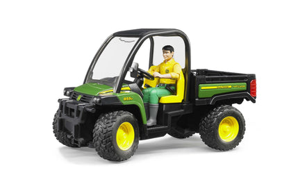 John Deere Gator XUV 855D with driver
