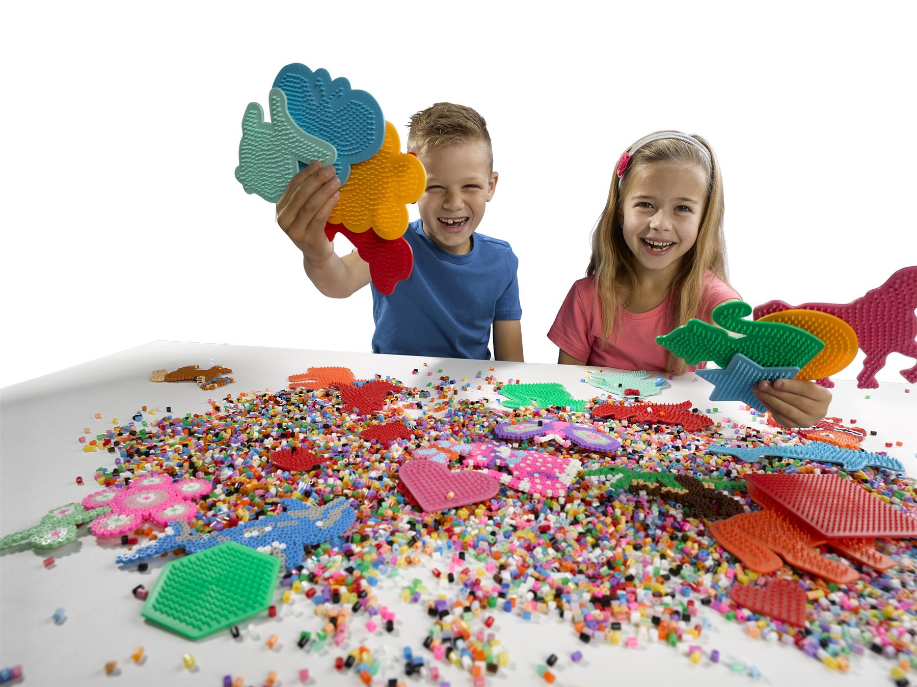 Iron on beads pegboards - Assortment