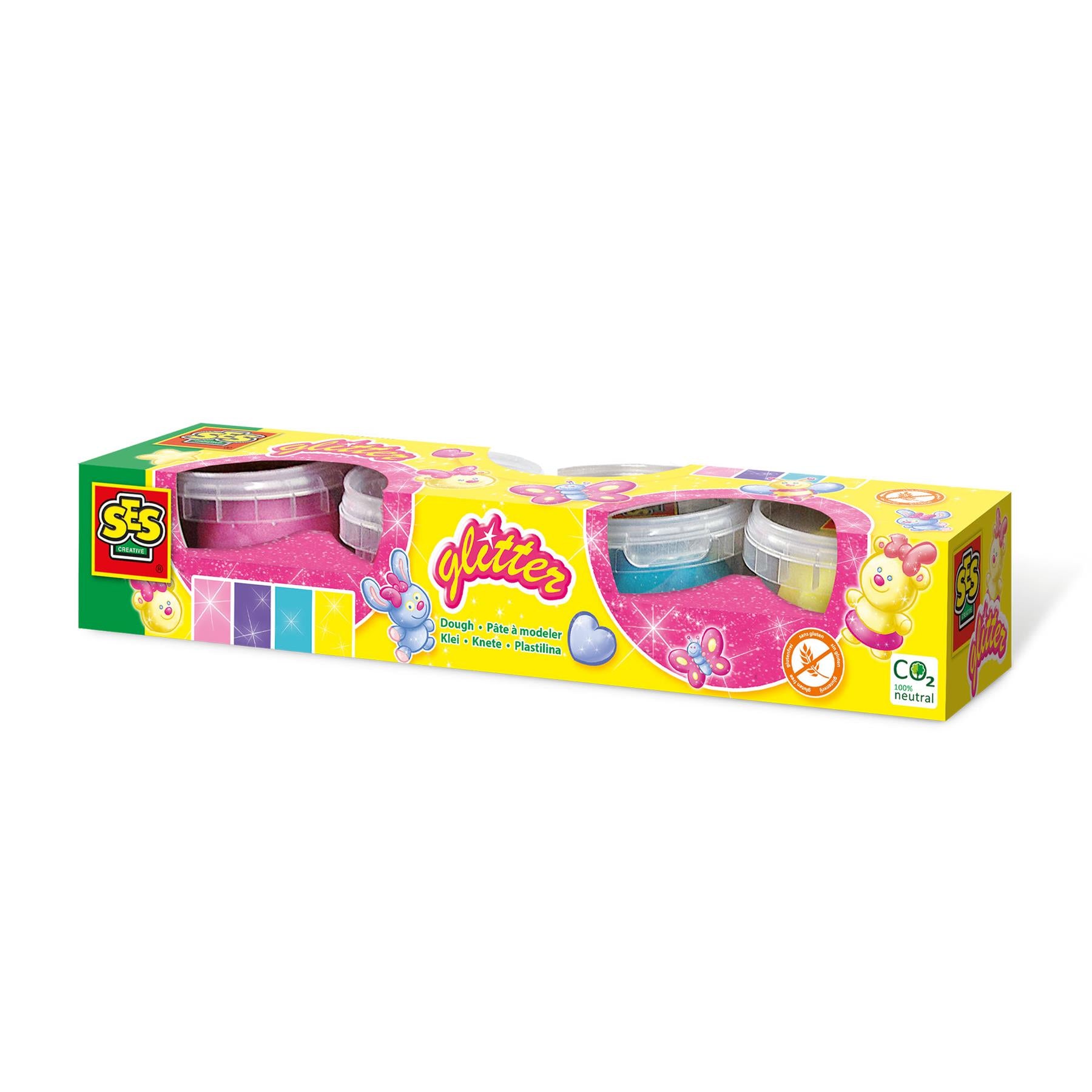 Dough glitter 4x90g