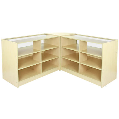 Fusion Maple Shop Counter & Retail Display Set