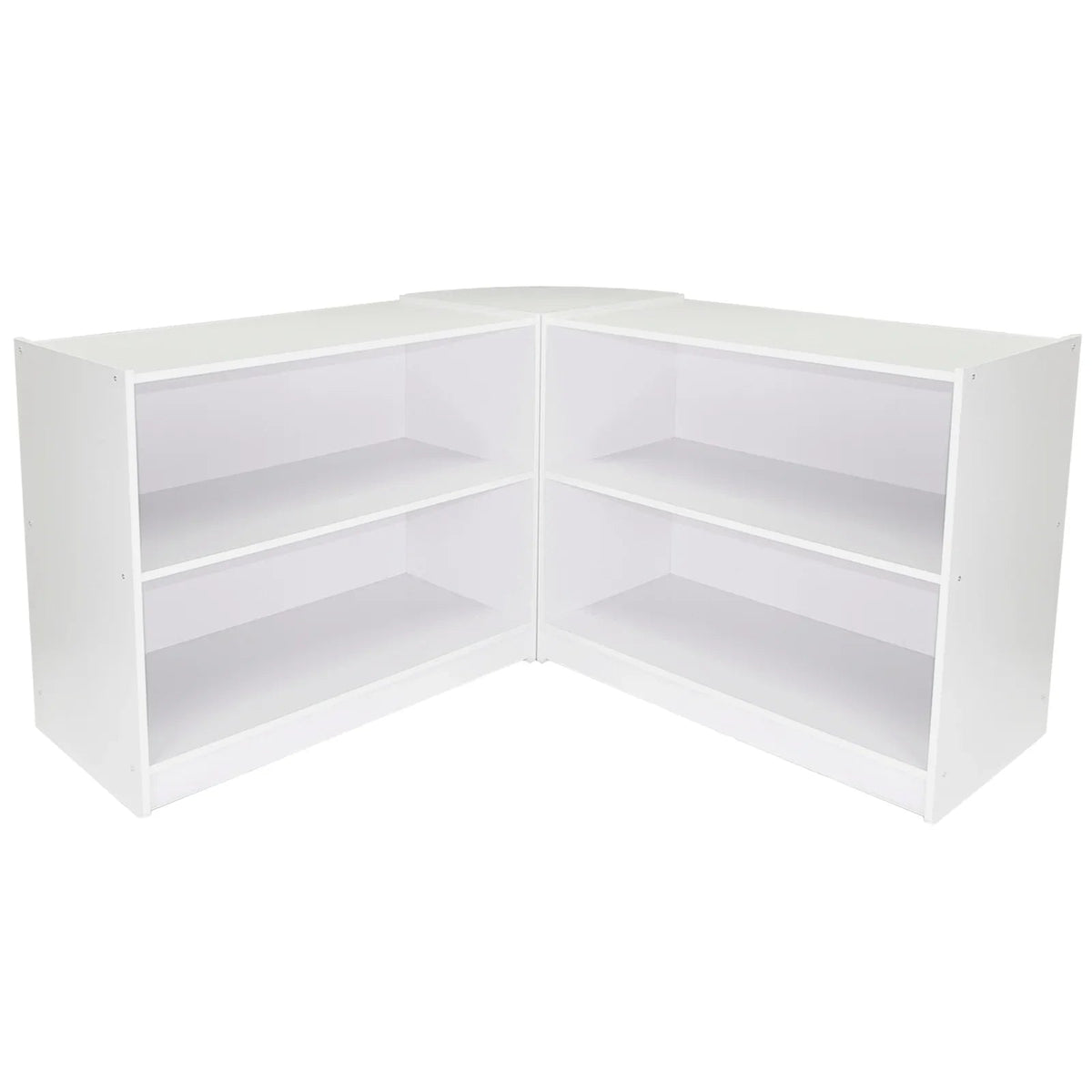 Zodiac Brilliant White Shop Counter & Retail Display Set