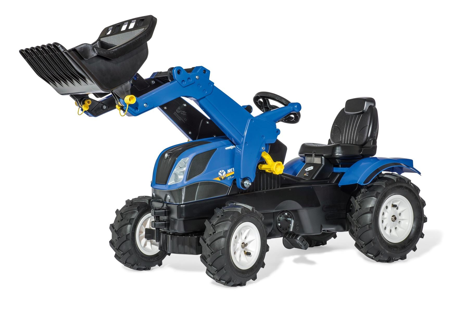 New Holland T7 Tractor With Frontloader And Pneumatic Tyres
