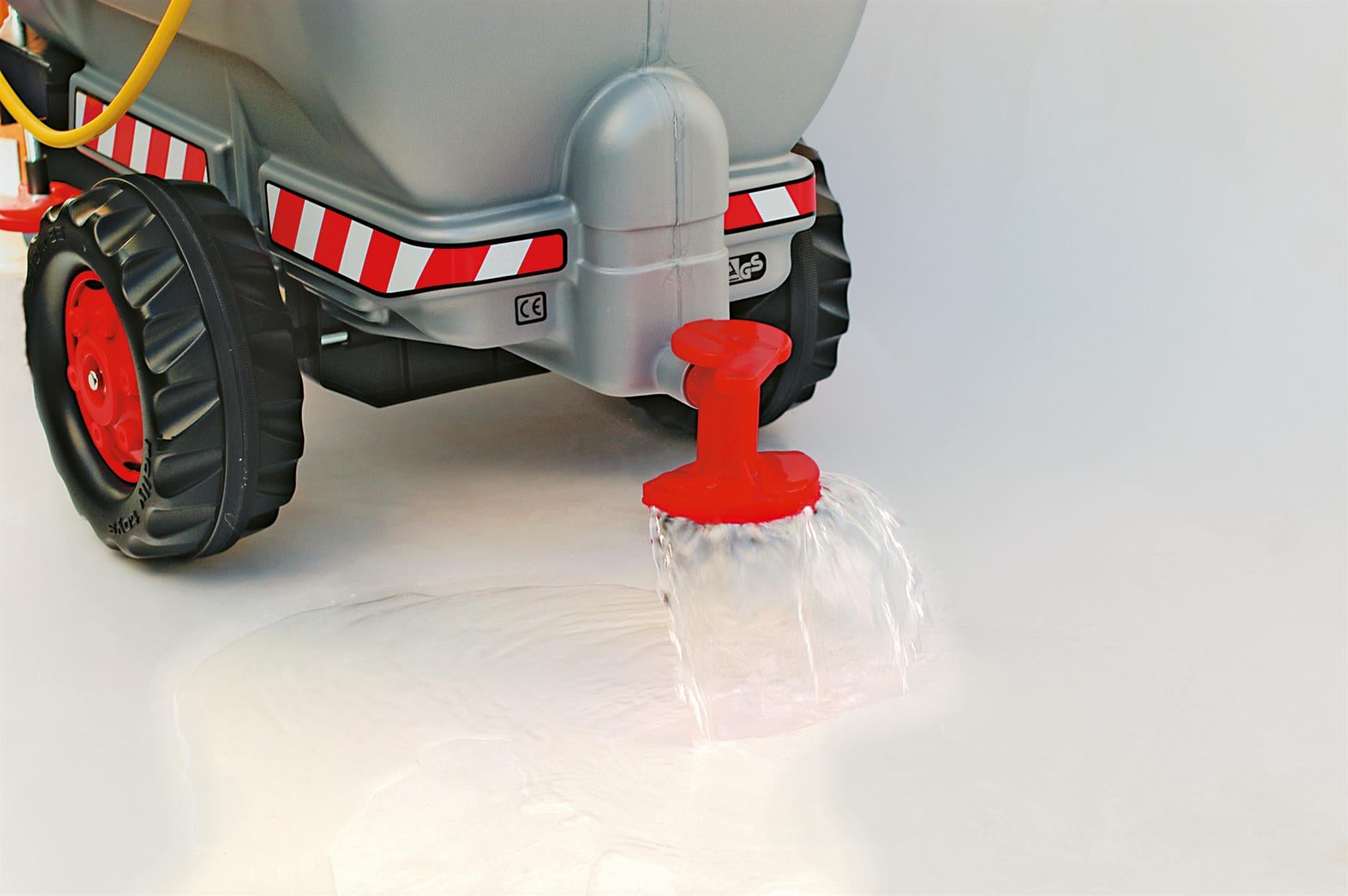 Jumbo Tanker Silver & Spray & J/Wheel