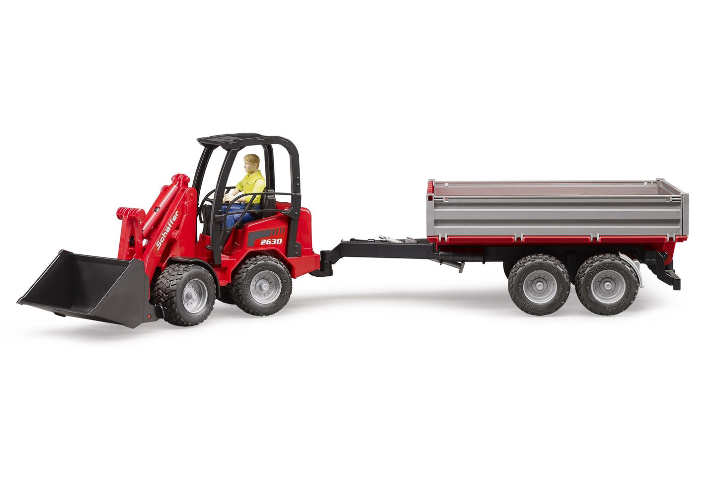 Schäffer Compact loader 2630 with figure and accessories