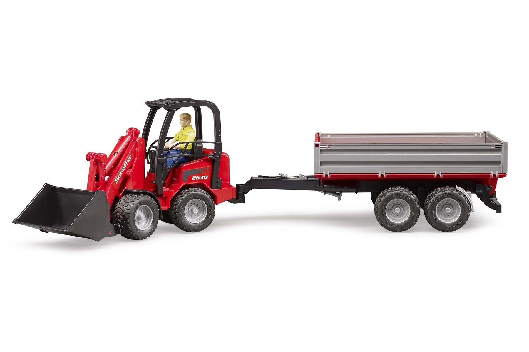 Schäffer Compact loader 2630 with figure and accessories