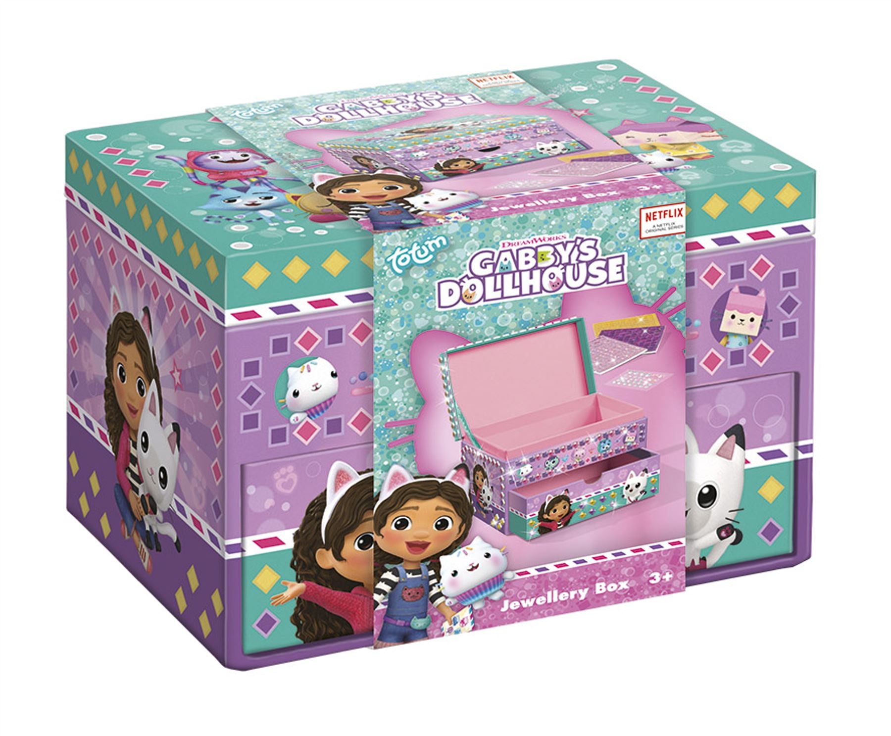 GABBY'S DOLLHOUSE JEWELLERY BOX