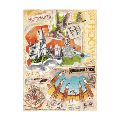 Puzzle Hard M Harry Potter Hogwarts school and Quidditch field - 450 pcs