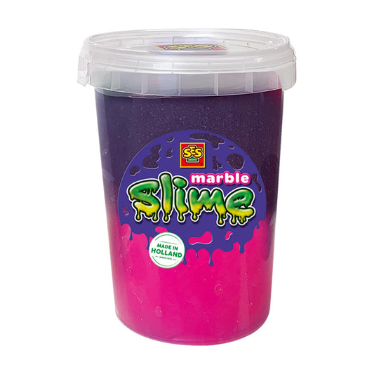 Marble slime - Pink and purple 200gr