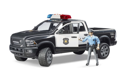 RAM 2500 Police truck with policeman and accessories