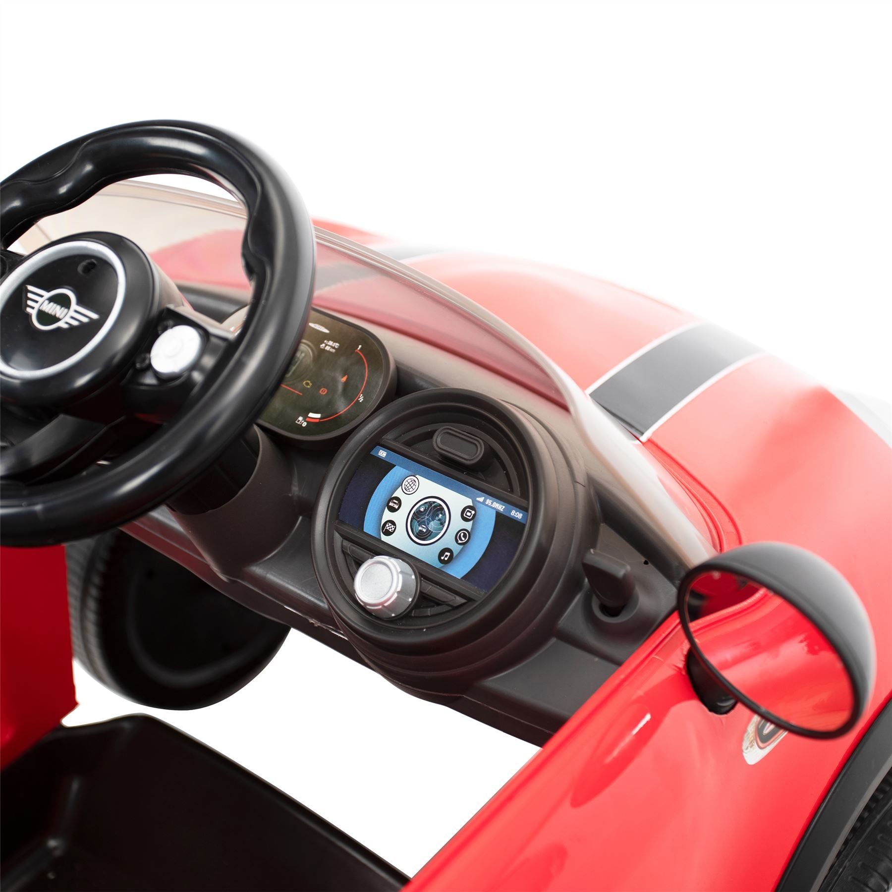 Mini Cooper Play Push Car - Red