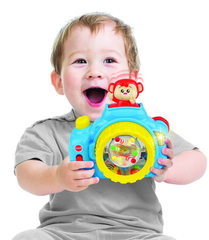 My First Baby Selfie Phone Pop-Up Monkey Camera Twin Pack