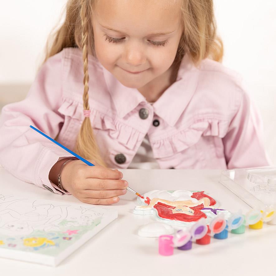 DISNEY PRINCESS CANVAS PLASTER CASTING