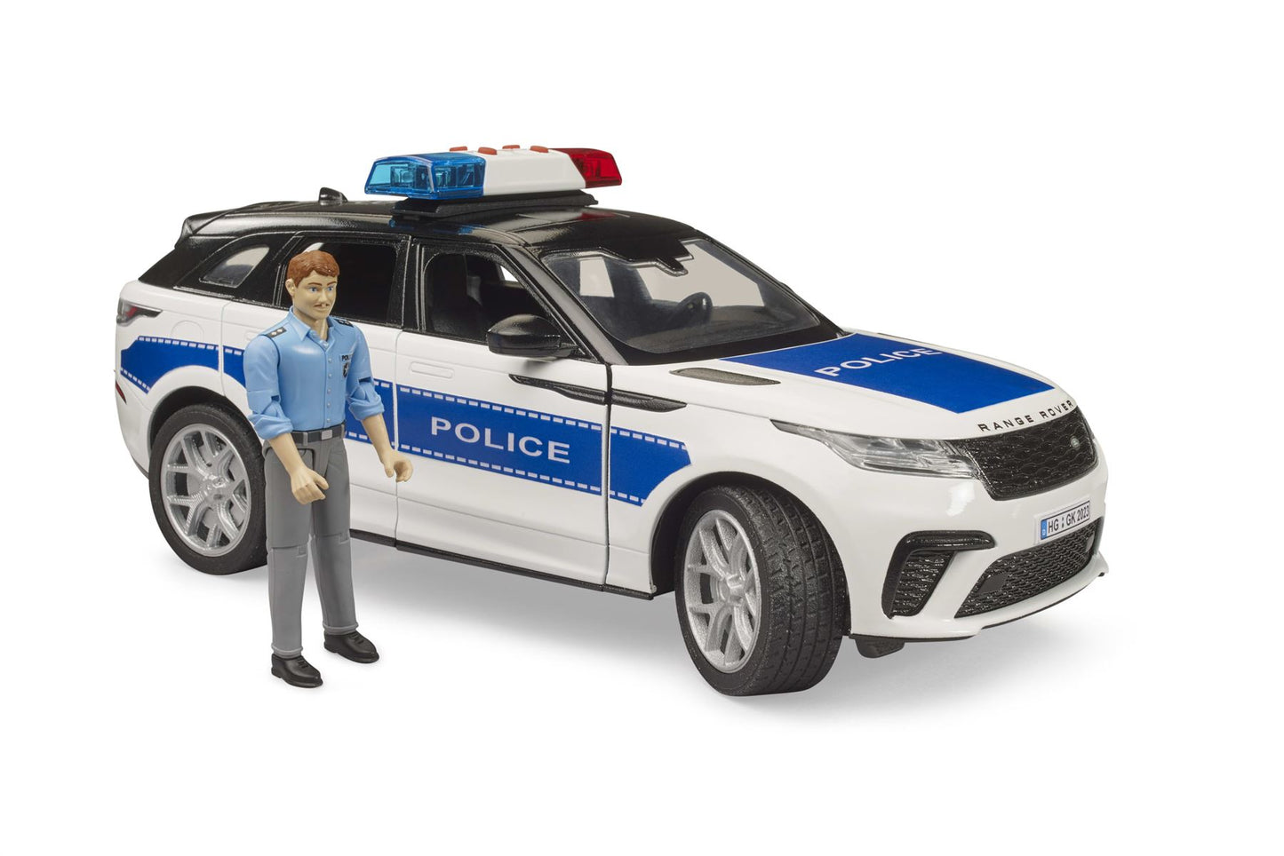 Range Rover Velar Police with policeman