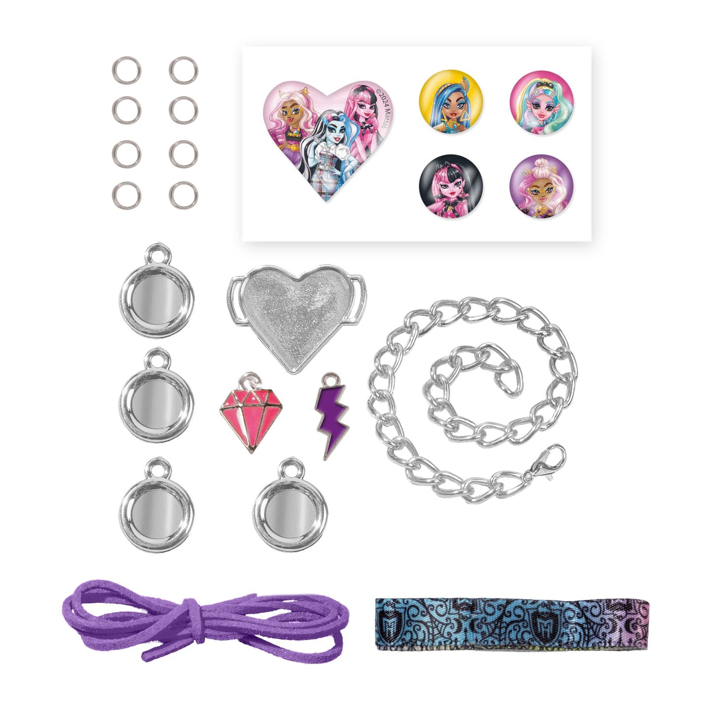 Monster High Charm Bracelets - April