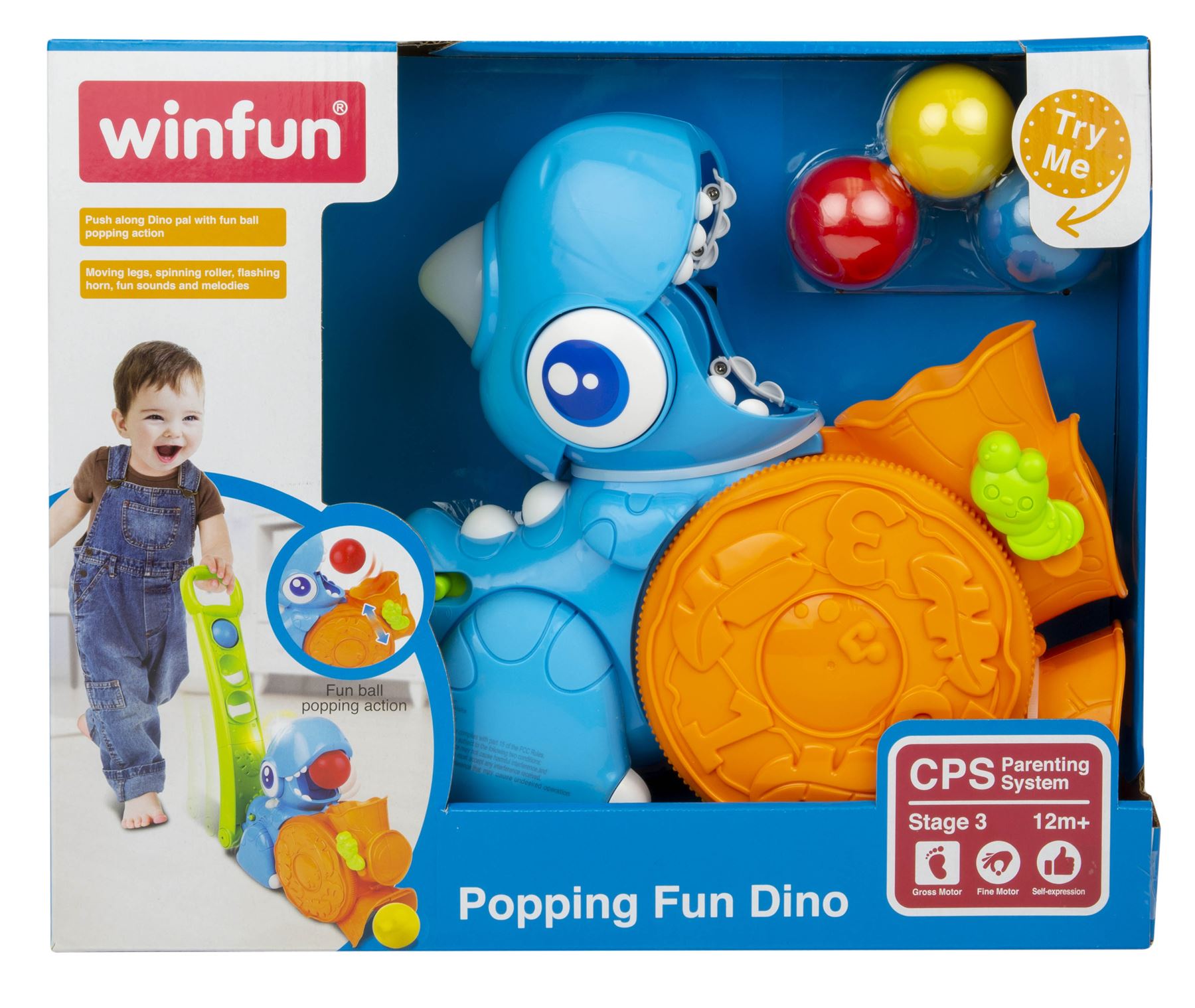 Popping Fun Dino - In mailer Box