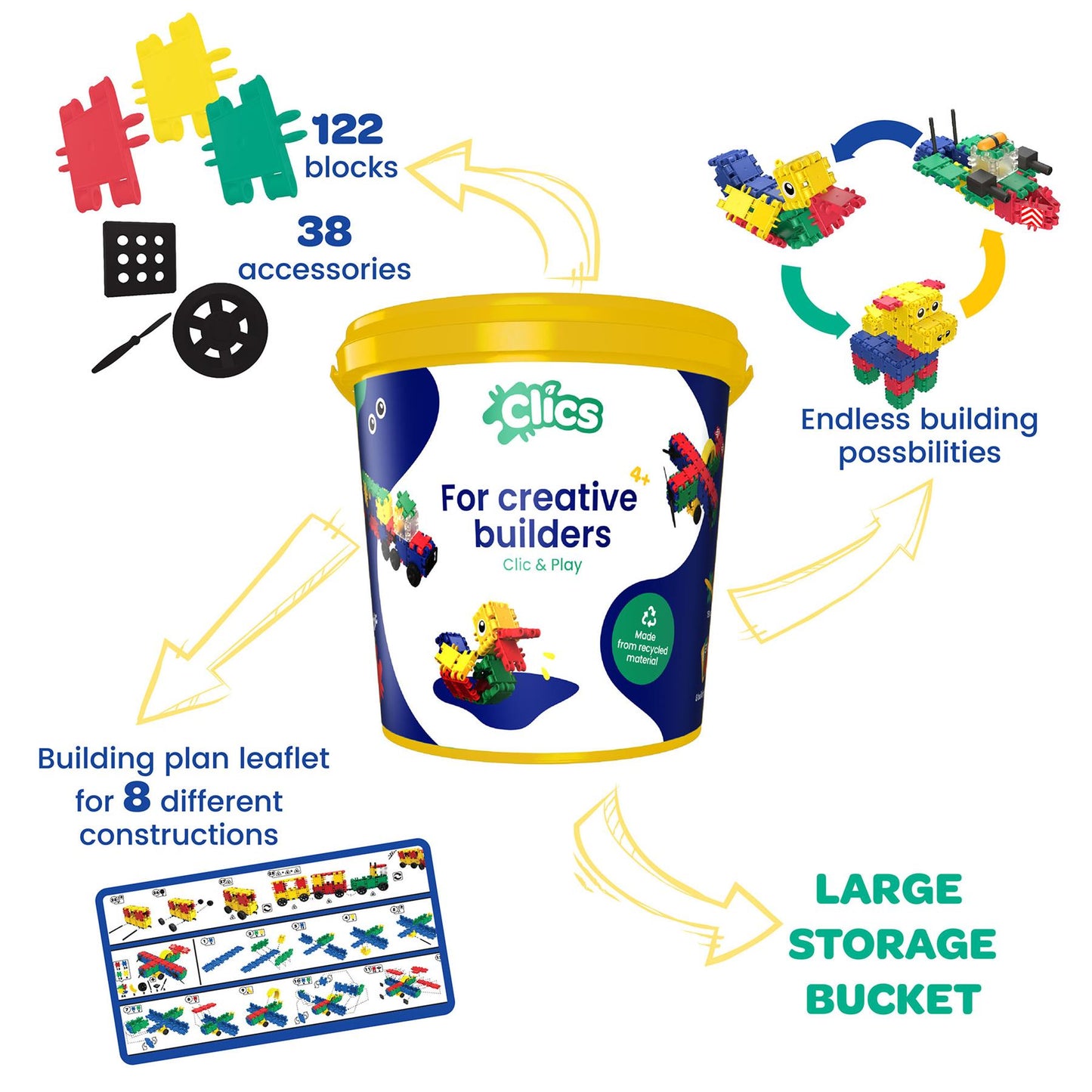 Bucket 8 in 1