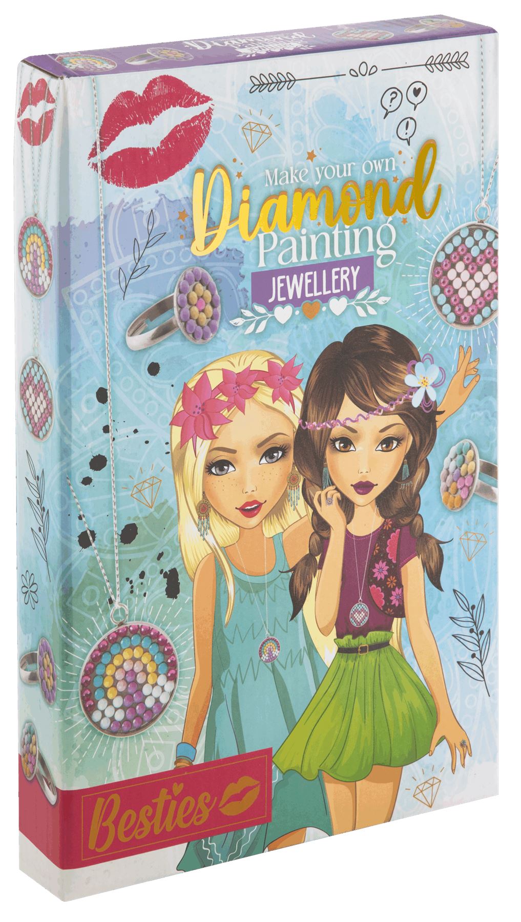 Besties Diamond painting Jewellery set