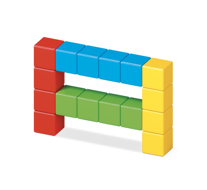 Magicube Green Line 16 Cubes