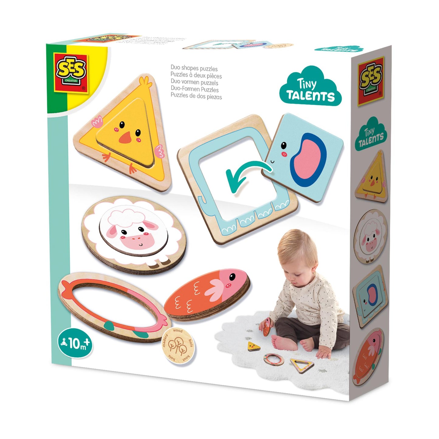 Duo shapes puzzles
