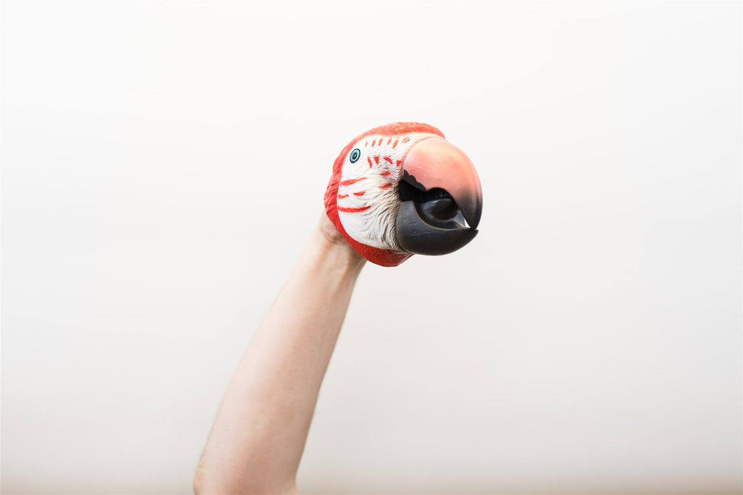 Wild Thingz Hand Puppet - Red Macaw