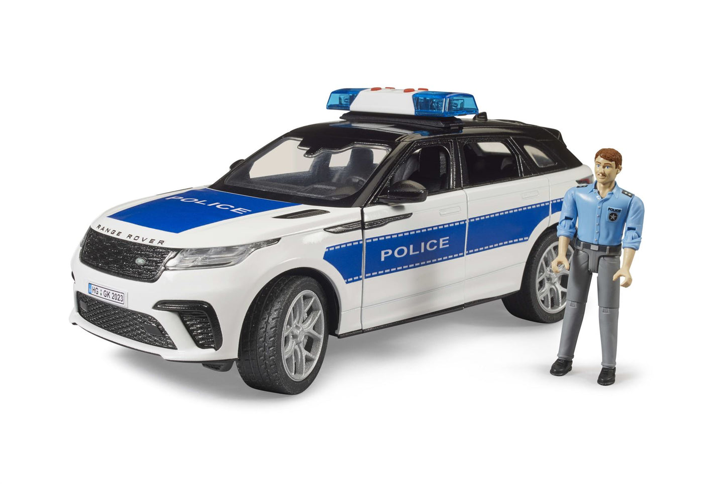 Range Rover Velar Police with policeman - 17145