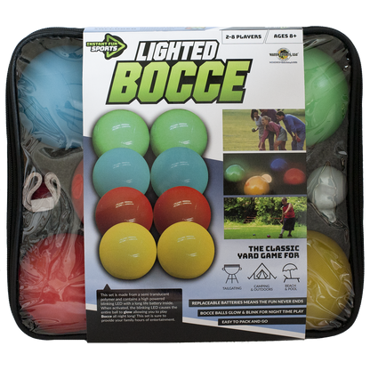 Lighted Bocce Ball Set