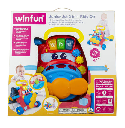 Junior Jet 2 in 1 Ride on
