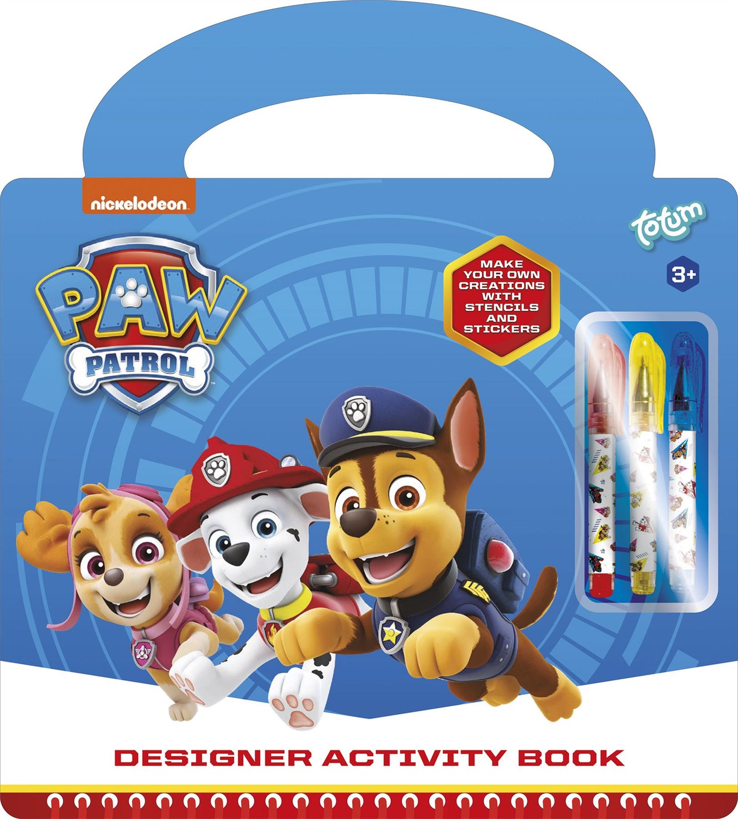 PAW PATROL DESIGNER ACTIV. BOOK