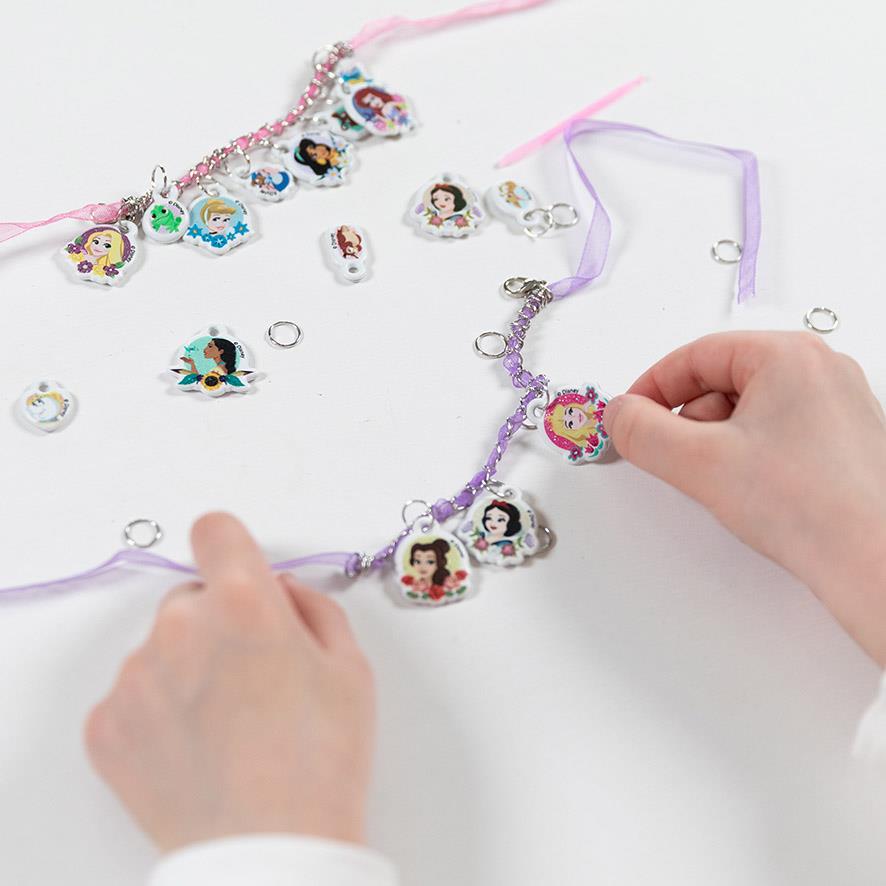 DISNEY PRINCESS PUFFY CHARM BRACELETS - 17411
