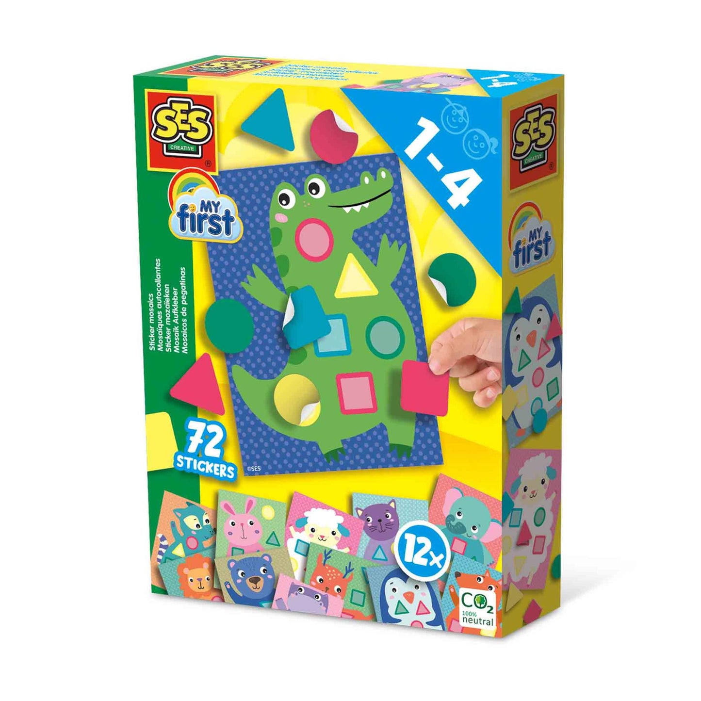 My first - Sticker mosaics