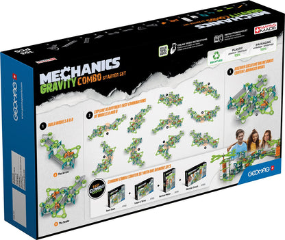 Geomag Mechanics Motion Combo Magnetic Starter Set - 153 Pieces