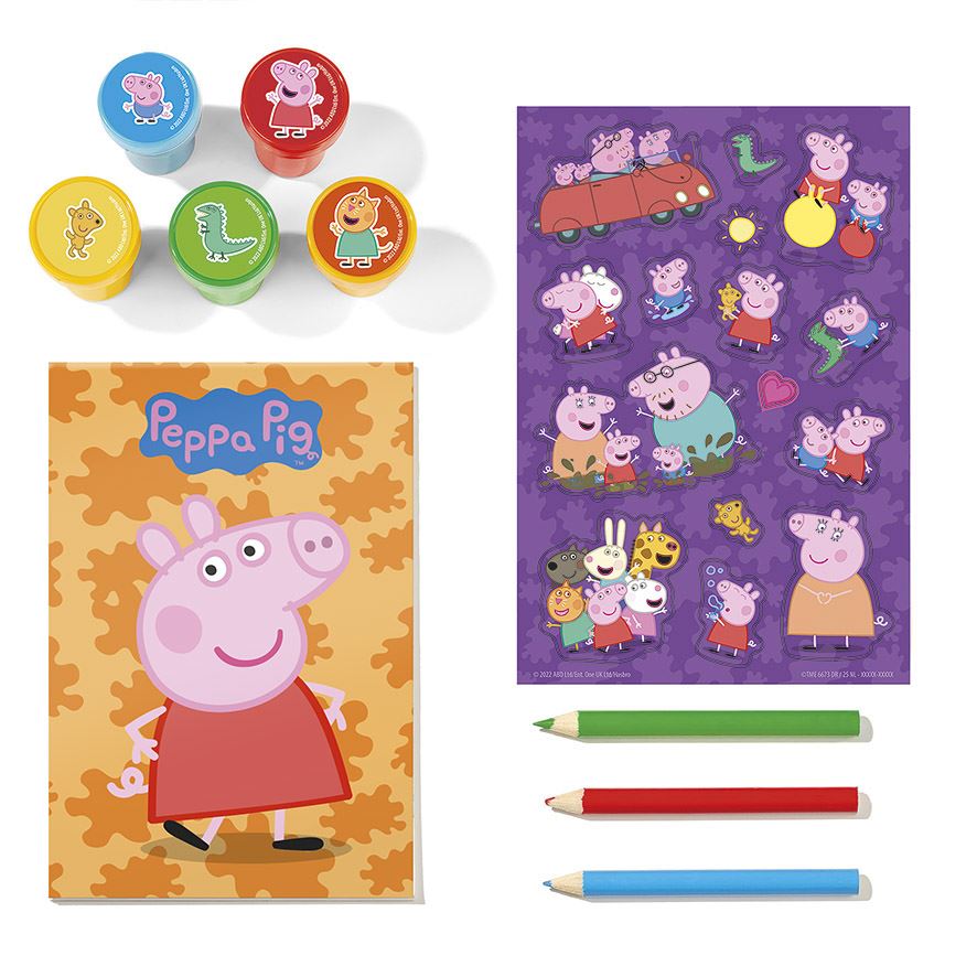 PEPPA STAMP SET