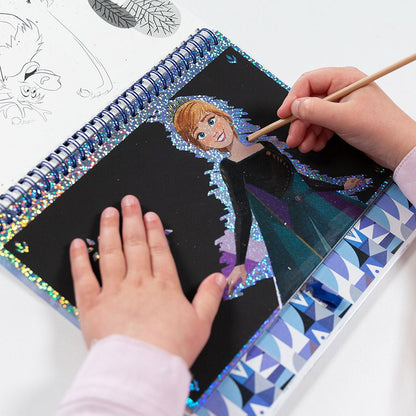DISNEY FROZEN SCRATCH BOOK