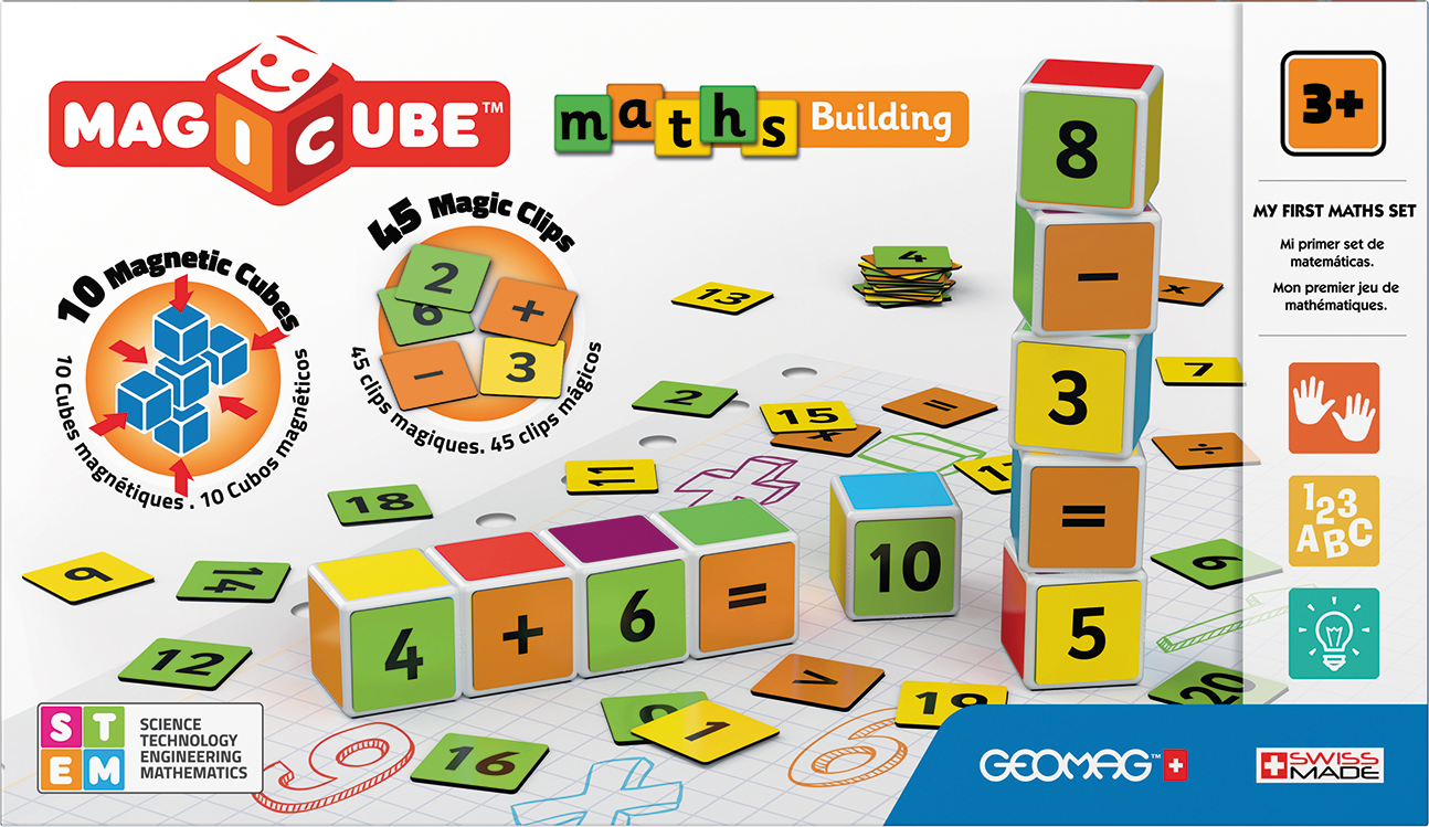 Magicube Maths Building 10 Cubes