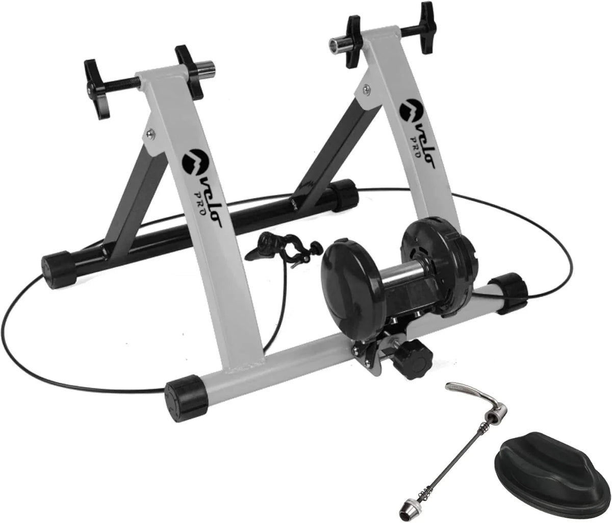 Velo Pro Silver Magnetic Turbo Trainer