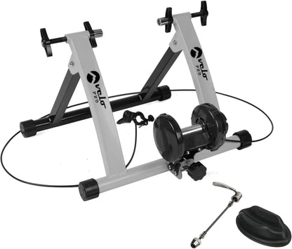 Velo Pro Silver Magnetic Turbo Trainer