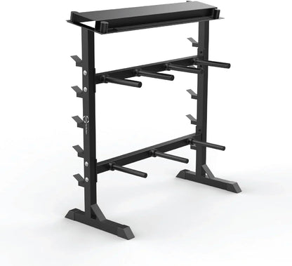 Multi Purpose Weight & Bar Storage Rack