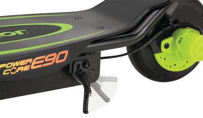 PowerCore E90 Electric Scooter-Green 12 volt
